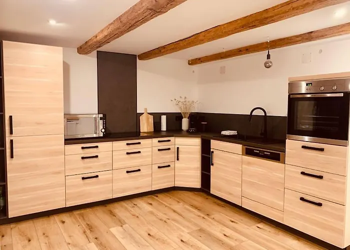 公寓 Ferienhaus Allgaeu Flughafen Memmingen *